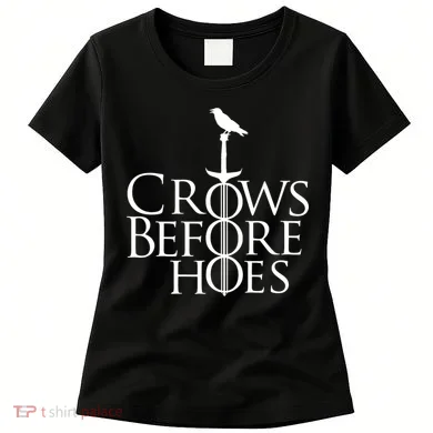 Crows Before Hoes Women's T-Shirt