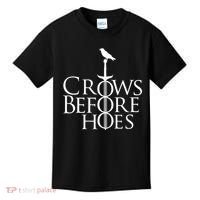 Crows Before Hoes Kids T-Shirt thumb 0