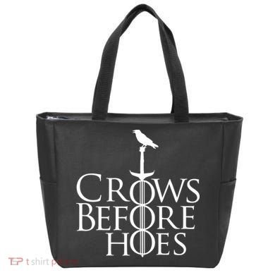 Crows Before Hoes Tote Bag