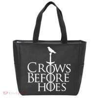Crows Before Hoes Tote Bag thumb 0