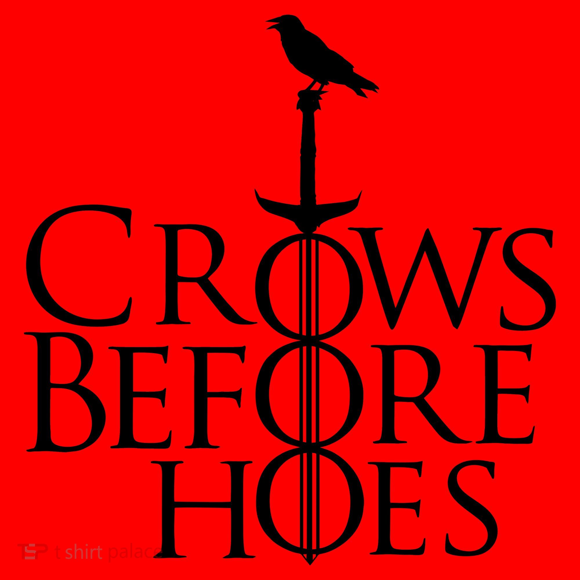Crows Before Hoes Santa Hat