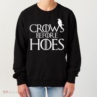 Crows Before Hoes Funny Tv Series Women's Sweatshirt thumb 0