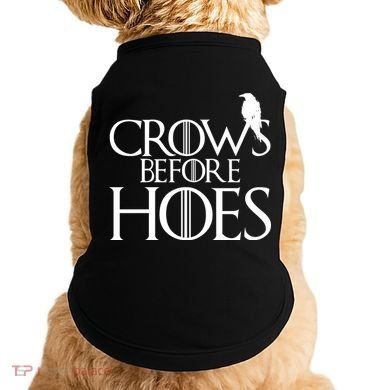 Crows Before Hoes Funny Tv Series Doggie Tank