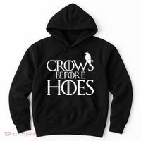 Crows Before Hoes Funny Tv Series Hoodie thumb 0