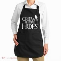 Crows Before Hoes Funny Tv Series Apron thumb 2
