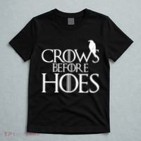 Crows Before Hoes Funny Tv Series T-Shirt thumb 5