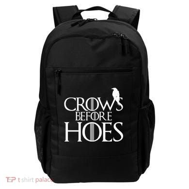 Crows Before Hoes Funny Tv Series Backpack