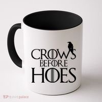 Crows Before Hoes Funny Tv Series Coffee Mug thumb 0