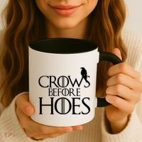 Crows Before Hoes Funny Tv Series Coffee Mug thumb 3