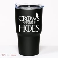 Crows Before Hoes Funny Tv Series Tumbler thumb 0