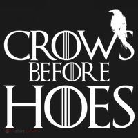 Crows Before Hoes Funny Tv Series Mousepad thumb 1