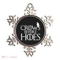 Crows Before Hoes Funny Tv Series Ornament thumb 0
