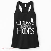 Crows Before Hoes Funny Tv Series Women's Tank Top thumb 0