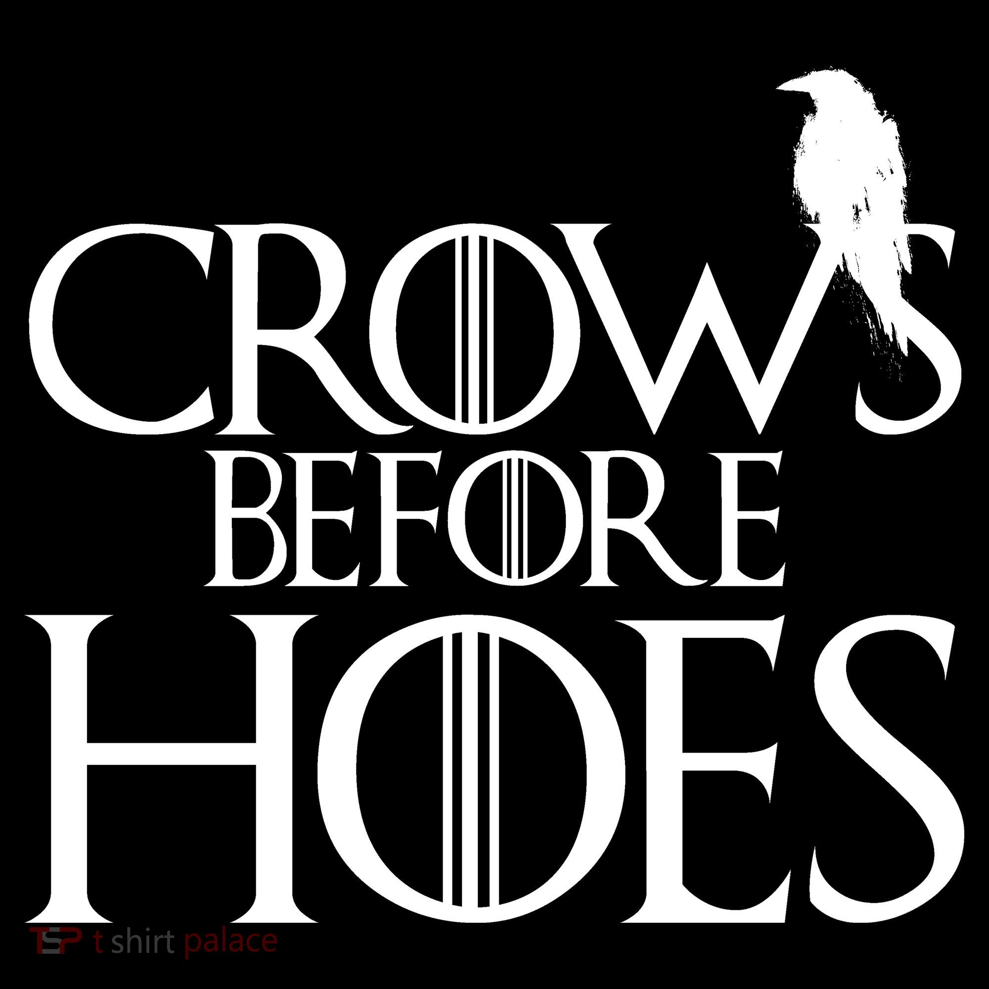 Crows Before Hoes Funny Tv Series Baby Bodysuit