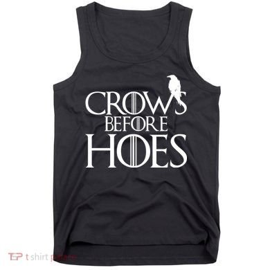 Crows Before Hoes Funny Tv Series Tank Top