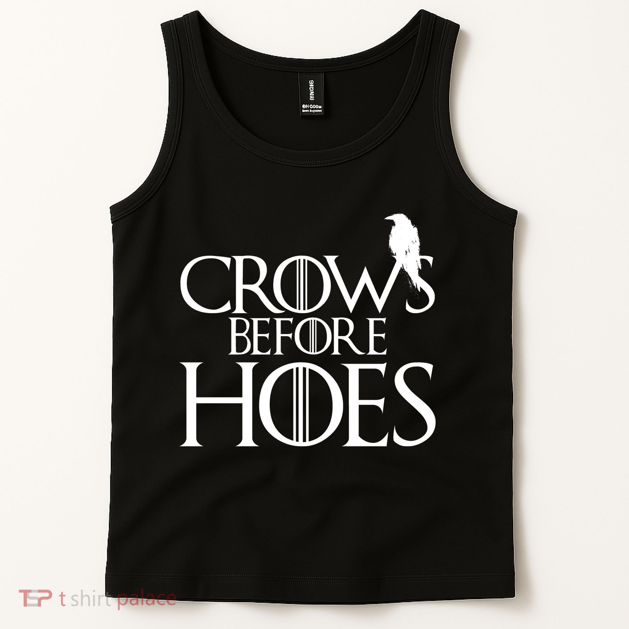 Crows Before Hoes Funny Tv Series Tank Top