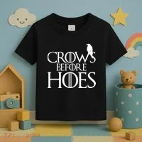 Crows Before Hoes Funny Tv Series Toddler T-Shirt thumb 3
