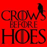 Crows Before Hoes Funny Tv Series Santa Hat thumb 1