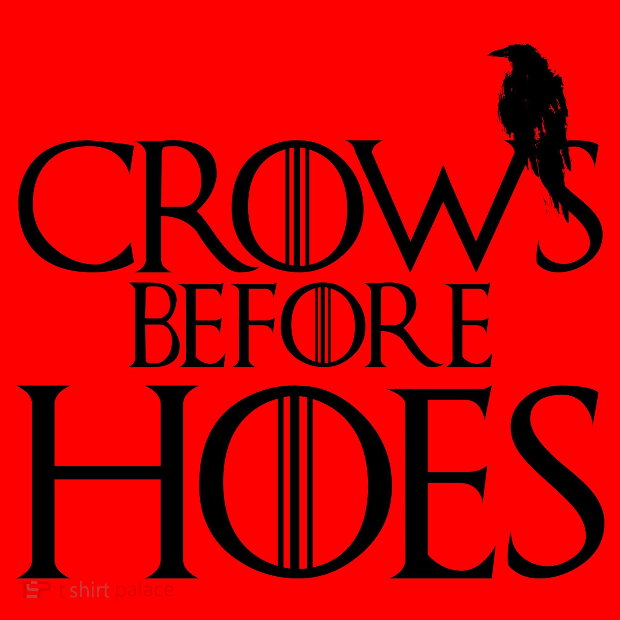 Crows Before Hoes Funny Tv Series Santa Hat
