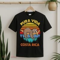 Costa Rica Pura Vida Sloth T-Shirt thumb 2