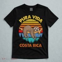Costa Rica Pura Vida Sloth T-Shirt thumb 5