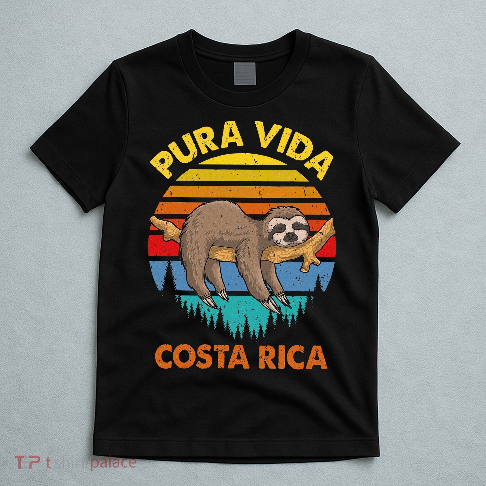 Costa Rica Pura Vida Sloth T-Shirt