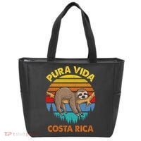 Costa Rica Pura Vida Sloth Tote Bag thumb 0