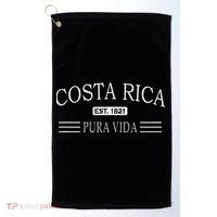 Costa Rica Pura Vida Golf Towel thumb 0