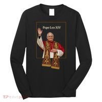 Cardinal Robert Prevost Pope Leo XIV Long Sleeve Shirt thumb 0