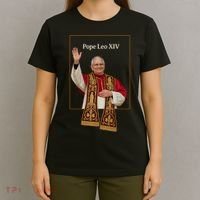 Cardinal Robert Prevost Pope Leo XIV T-Shirt thumb 4