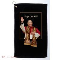 Cardinal Robert Prevost Pope Leo XIV Golf Towel thumb 0
