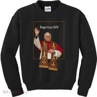 Cardinal Robert Prevost Pope Leo XIV Kids Sweatshirt thumb 0