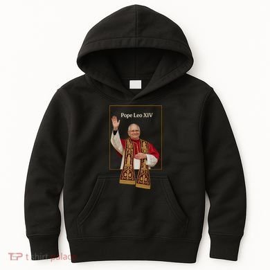 Cardinal Robert Prevost Pope Leo XIV Kids Hoodie