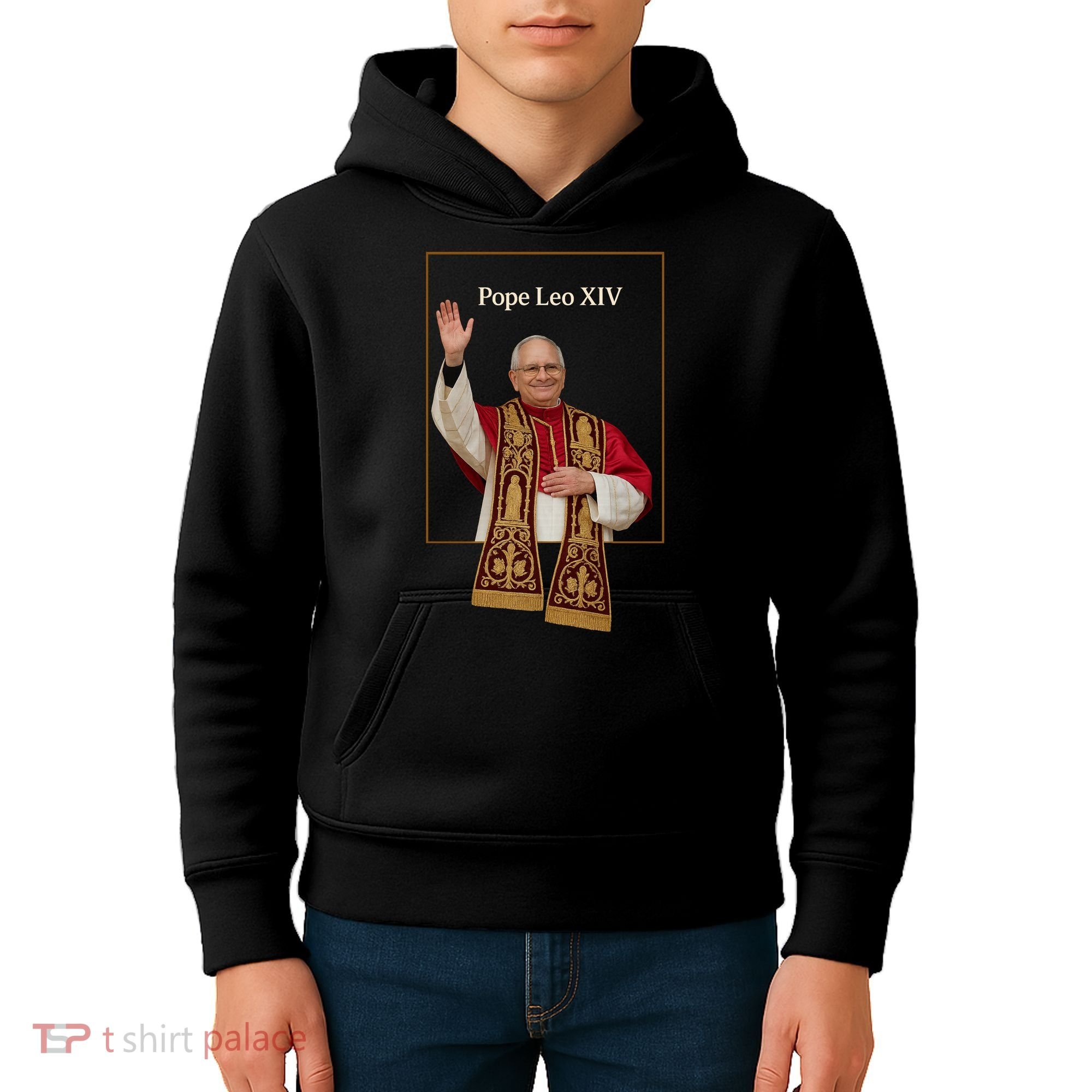 Cardinal Robert Prevost Pope Leo XIV Kids Hoodie