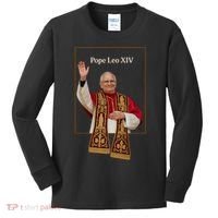 Cardinal Robert Prevost Pope Leo XIV Kids Long Sleeve Shirt thumb 0
