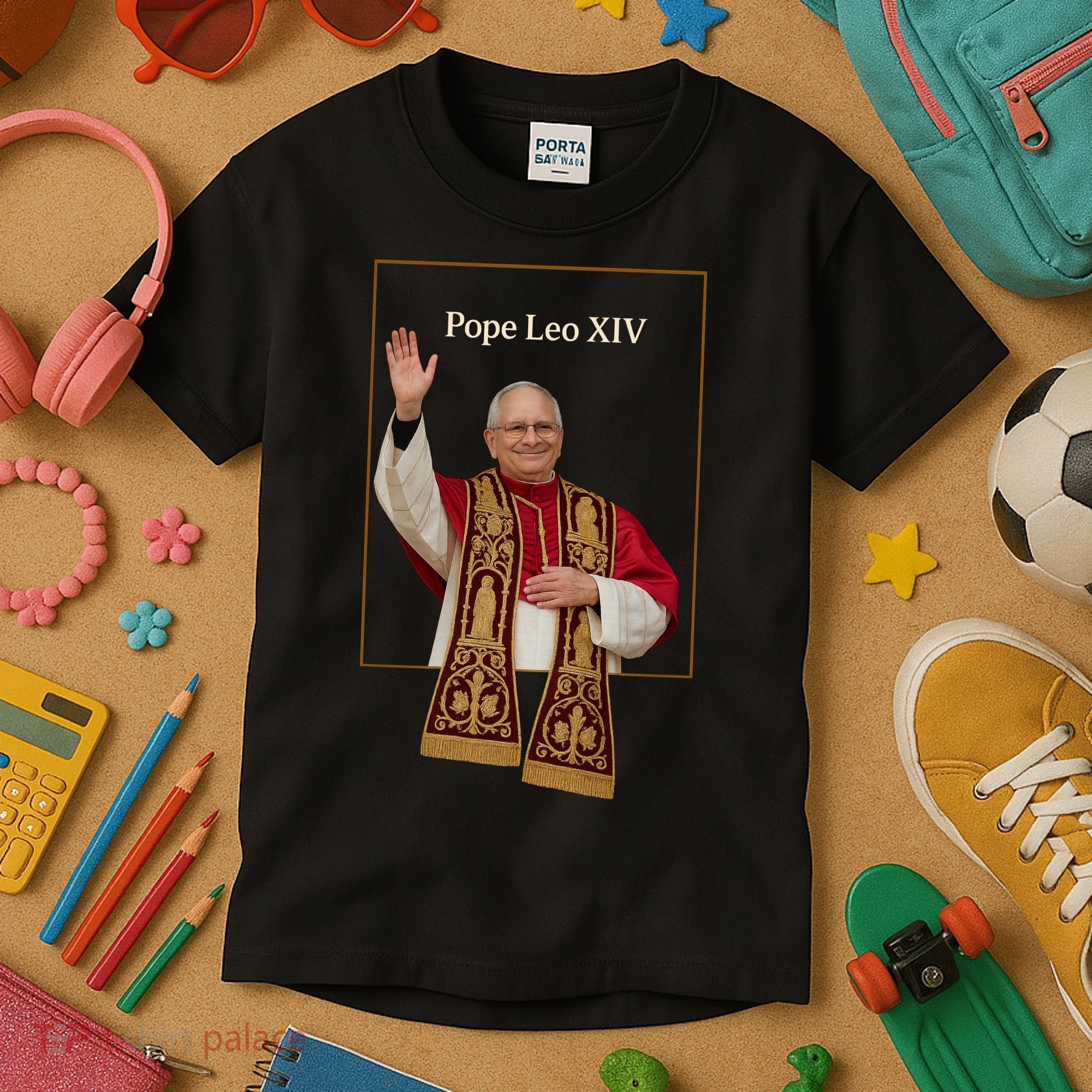 Cardinal Robert Prevost Pope Leo XIV Kids T-Shirt