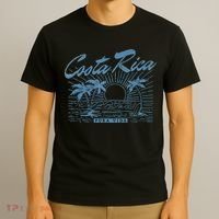 Costa Rica Pura Vida Vintage Distressed Beach T-Shirt thumb 3