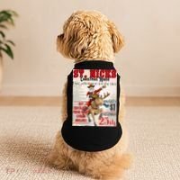 Christmas Rodeo Poster Western Christmas Doggie Tank thumb 2