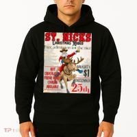 Christmas Rodeo Poster Western Christmas Hoodie thumb 2
