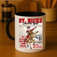 Christmas Rodeo Poster Western Christmas Coffee Mug thumb 4