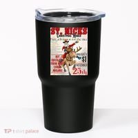 Christmas Rodeo Poster Western Christmas Tumbler thumb 0