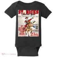 Christmas Rodeo Poster Western Christmas Baby Bodysuit thumb 0