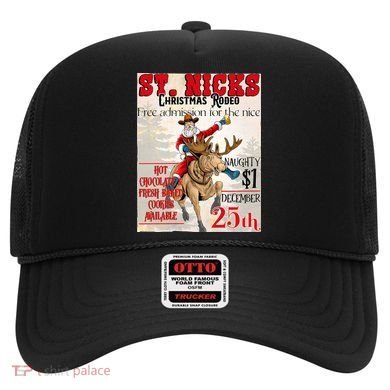 Christmas Rodeo Poster Western Christmas Hat