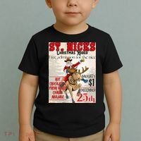 Christmas Rodeo Poster Western Christmas Toddler T-Shirt thumb 2