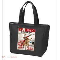 Christmas Rodeo Poster Western Christmas Tote Bag thumb 3