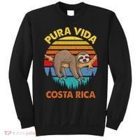 Costa Rica Pura Vida Sloth Sweatshirt thumb 0