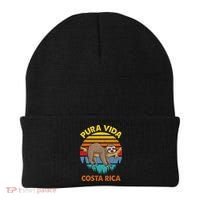 Costa Rica Pura Vida Sloth Beanie thumb 0