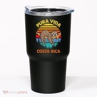 Costa Rica Pura Vida Sloth Tumbler thumb 0