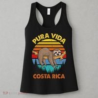 Costa Rica Pura Vida Sloth Women's Tank Top thumb 3