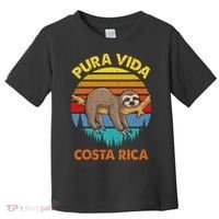 Costa Rica Pura Vida Sloth Toddler T-Shirt thumb 0